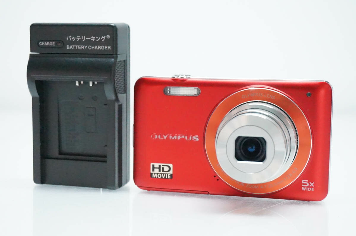 Rakuten - 【中古】OLYMPUSオリンパス コンパクトデジタルカメラ 1400万画素 VG-120
