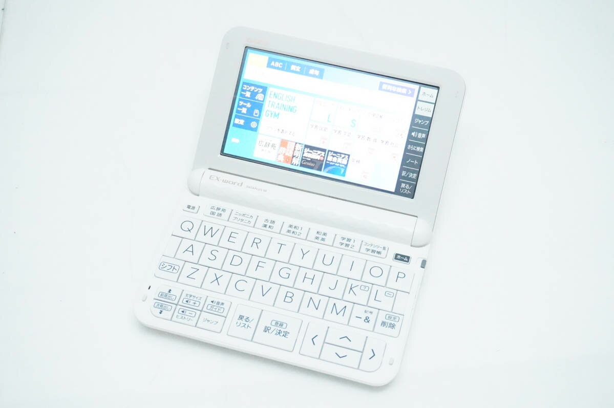 乐天商城 - 【中古】CASIOカシオ EX-wordエクスワード 電子辞書 XD-Z4800 DATAPLUS10 高校生モデル