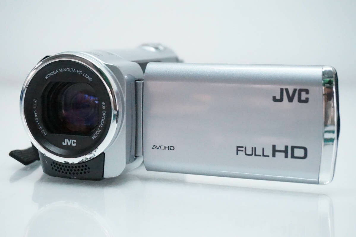 乐天商城 - 【中古】JVC Victorビクター エブリオEverio ハイビジョンメモリービデオ GZ-E140 ビデオカメラ