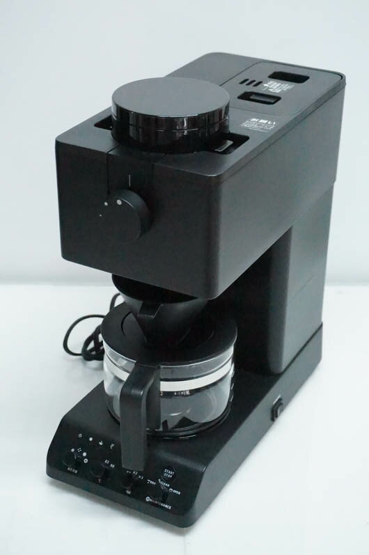 Rakuten - 【中古】 TWINBIRDツインバード 全自動 ミル付きコーヒーメーカー CM-D457B
