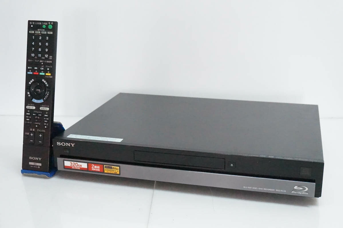 【中古】SONYソニー ブルーレイディスク/DVDレコーダー Wチューナー HDD320GB BDZ ...