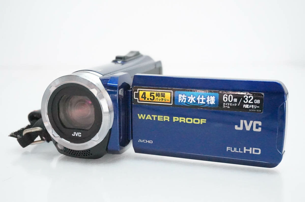 Rakuten - 【中古】JVC Everioエブリオ GZ-R70-A ハイビジョンメモリームービー 32GB 防水