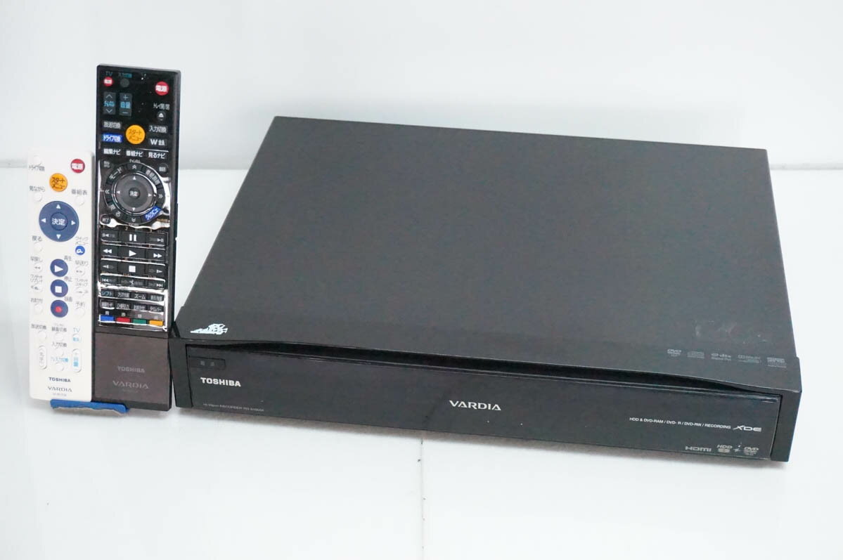 【中古】東芝TOSHIBA ハイビジョンレコーダー DVDレコーダー HDD1TB内蔵 RD-S1004K VARDIA