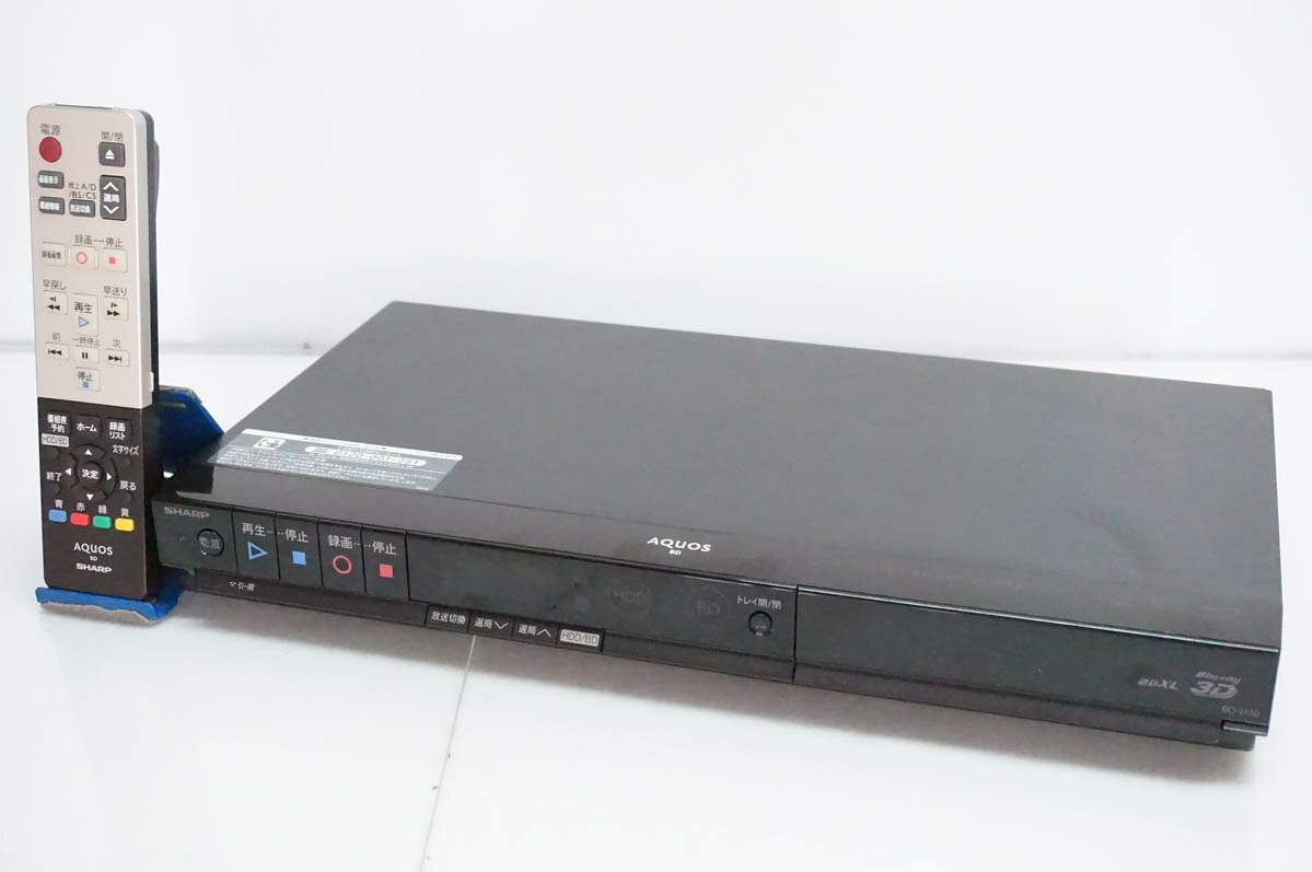【中古】SHARPシャープ ブルーレイディスクレコーダー AQUOSアクオスブルーレイ BD-H30 HDD320GB 3D対応