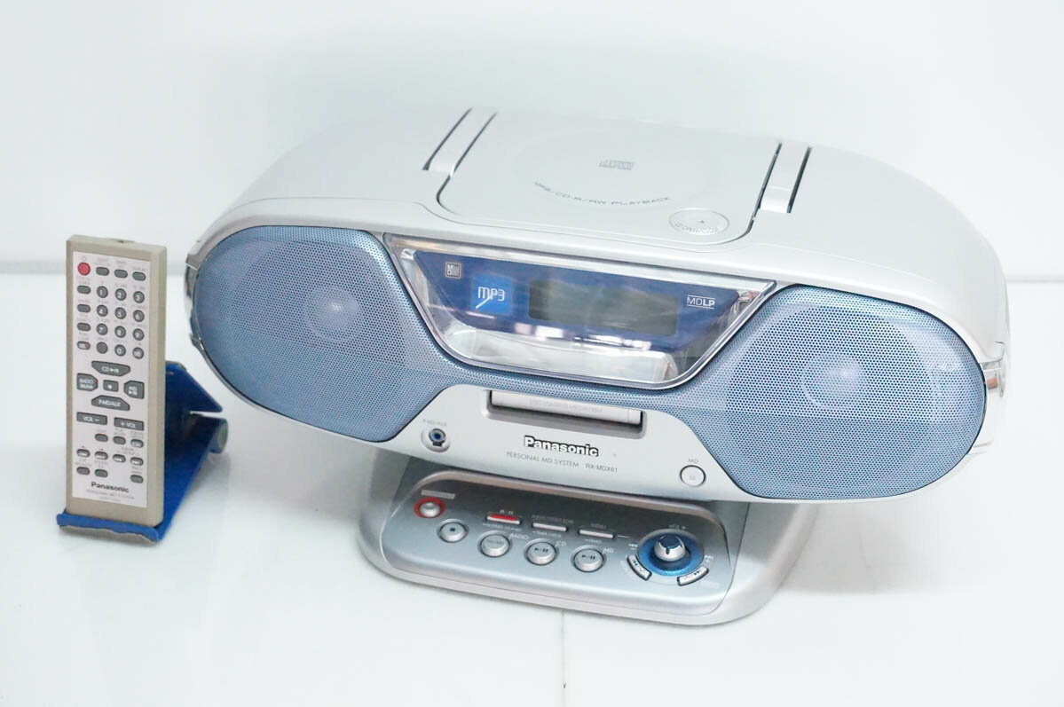 Md Recorders - 【中古】Panasonicパナソニック パーソナルMDシステム CD／MD／ラジオ MDLP対応 RX-MDX61 オーディオ