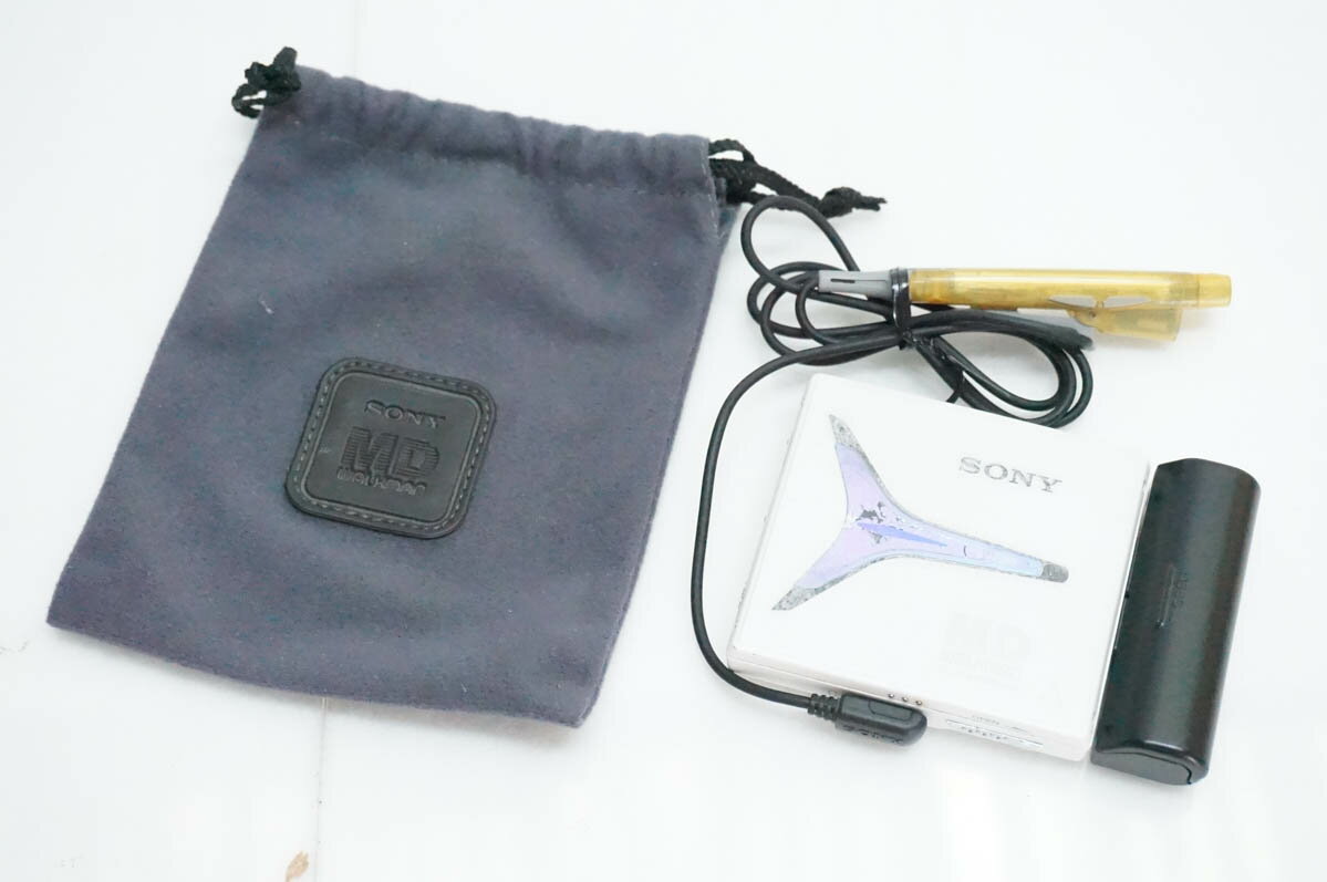 乐天商城 - 【中古】C SONYソニー ポータブルMDプレーヤー MDウォークマン MZ-E90