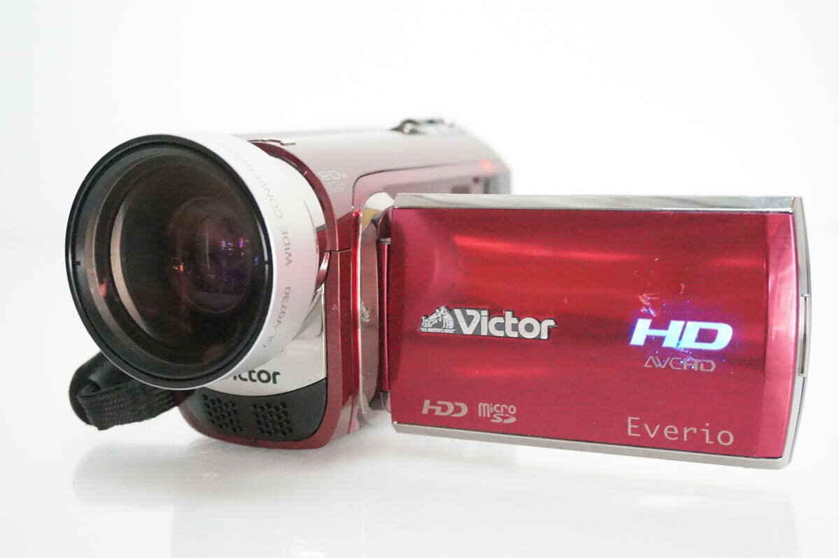 Rakuten - 【中古】JVC Victorビクター エブリオEverio ハイビジョンデジタルビデオカメラ HDDタイプ GZ-HD300