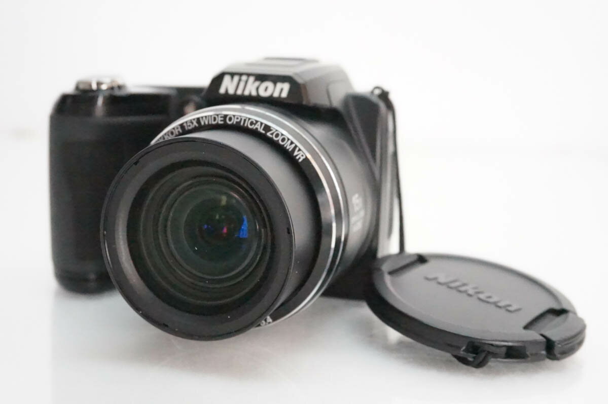 Rakuten - 【中古】ニコンNIKON デジタルカメラ COOLPIXクールピクス L110 BK 1210万画素 乾電池駆動