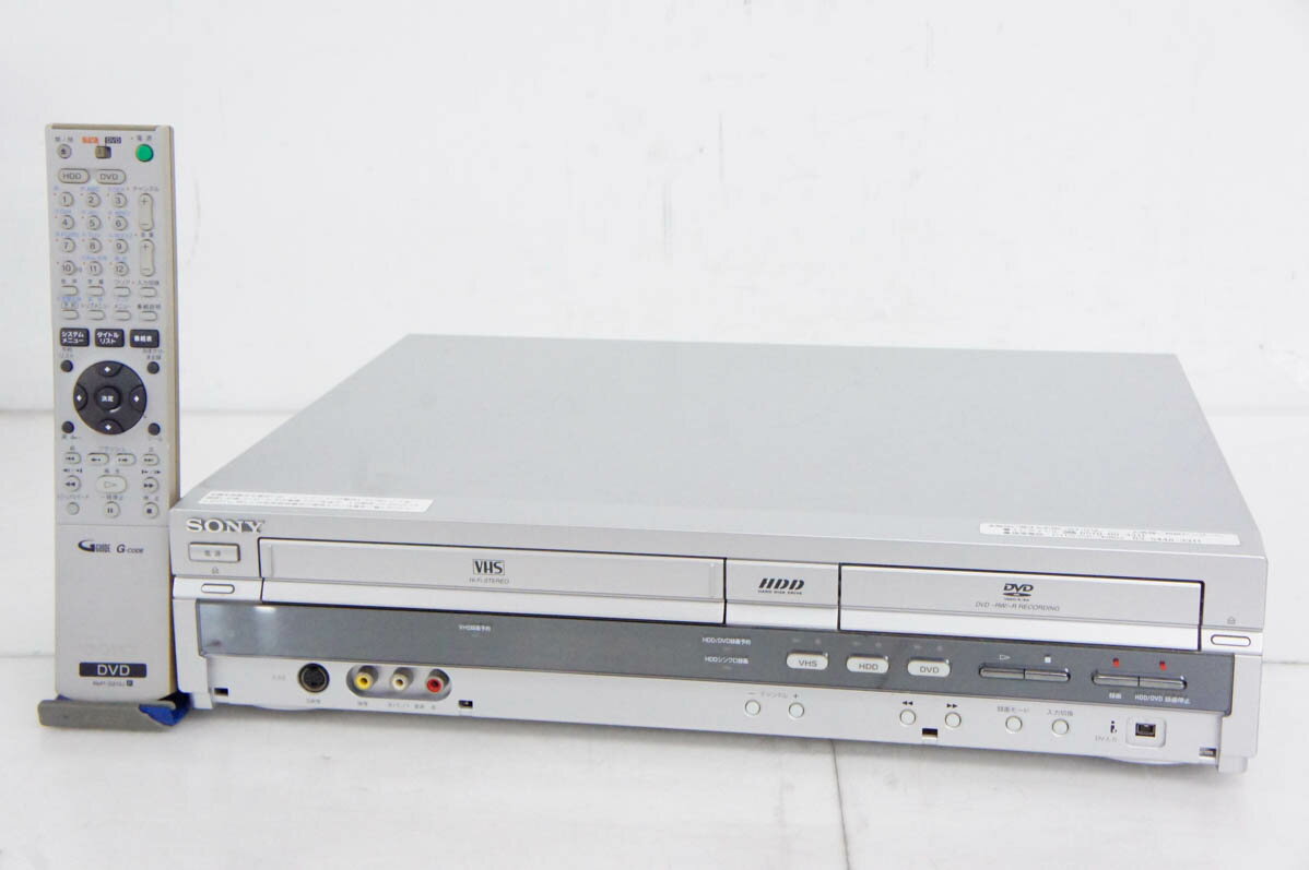 【中古】C SONYソニー VHSビデオ一体