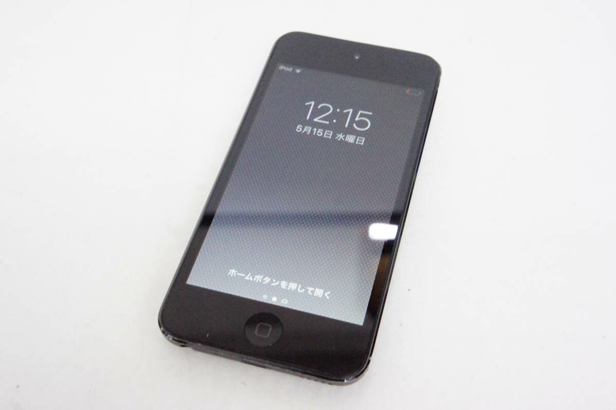 【中古】C Appleアップル 第6世代 iPod touch 32GB MKJ02J/A スペースグレイ