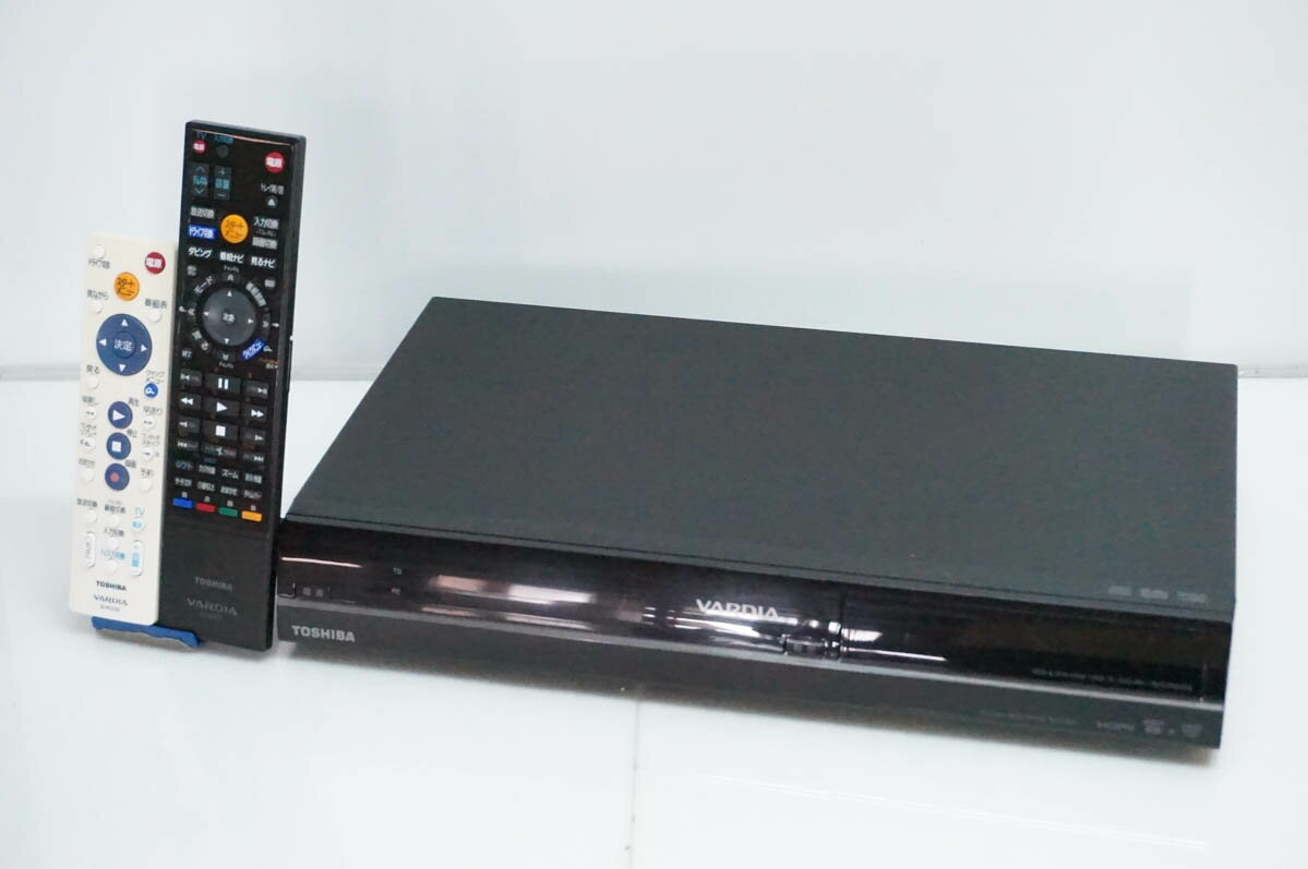 【中古】東芝TOSHIBA DVDレコーダー DVD-RAM/-R/-RW/-R DL 地上/BS/ ...