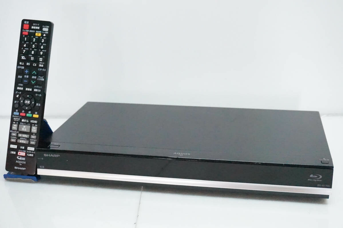 乐天商城 - 【中古】SHARPシャープ ブルーレイディスクレコーダー AQUOSアクオスブルーレイ BD-W1700 HDD1TB Wチューナー