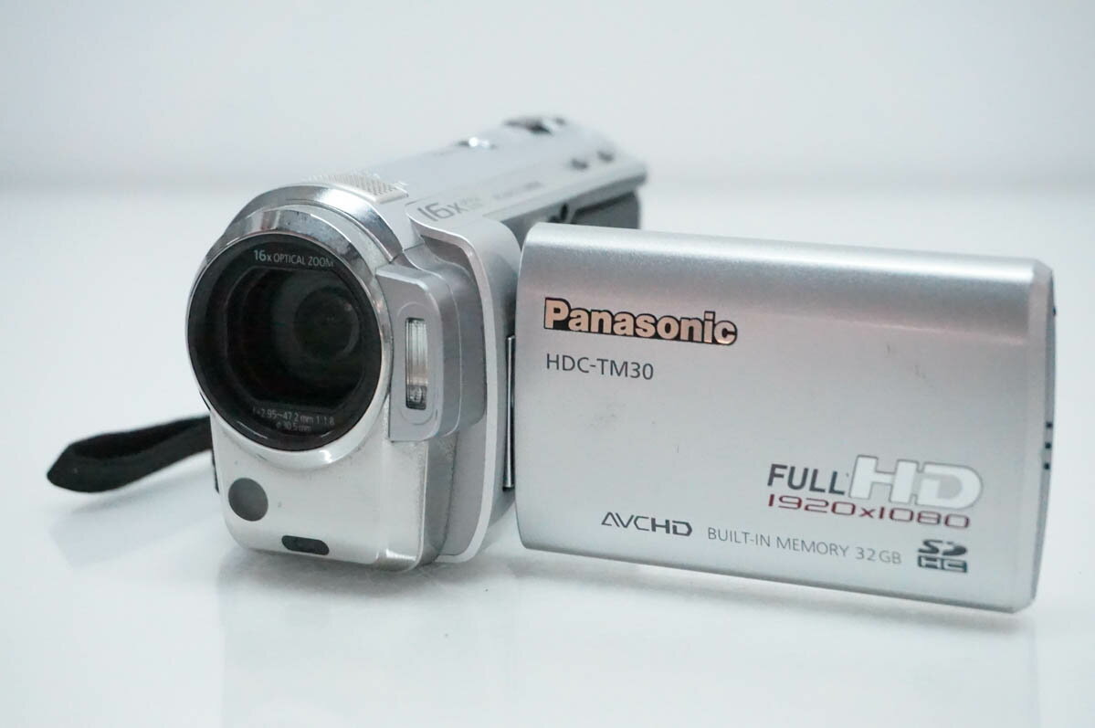 乐天商城 - 【中古】Panasonicパナソニック HDC-TM30 ハイビジョンデジタルビデオカメラ メモリータイプ 32GB