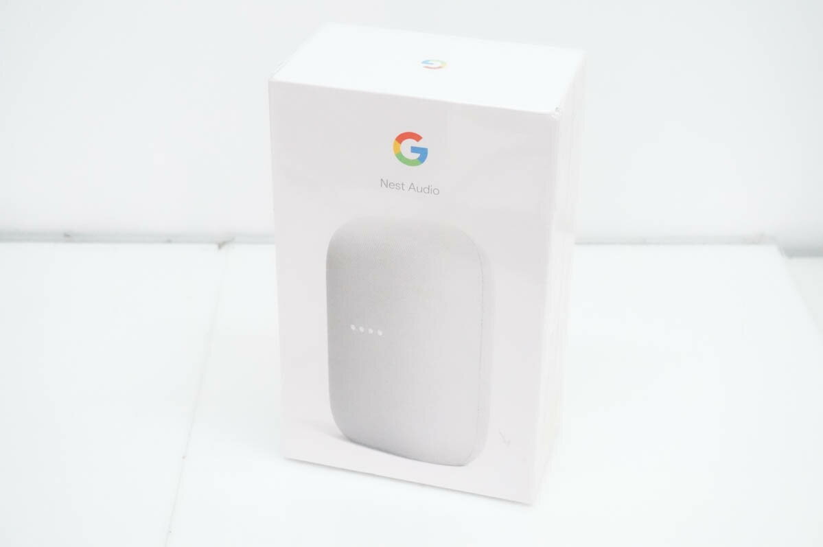 乐天商城 - 【未使用】Googleグーグル Google Nest Audio GA01420-JP チョーク スマートスピーカー