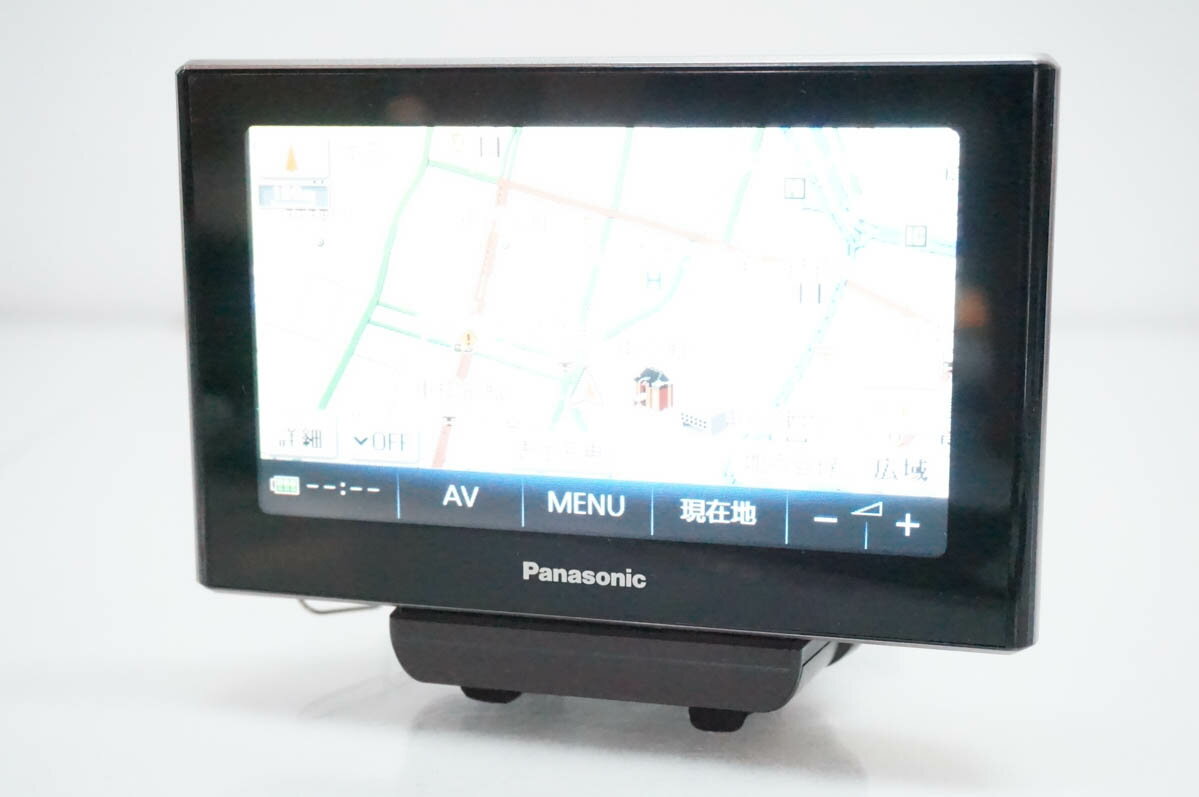 乐天商城 - 【中古】Panasonicパナソニック 5V型ワイド ポータブルSDカーナビステーション CN-SP300L-K ワンセグチューナー内蔵
