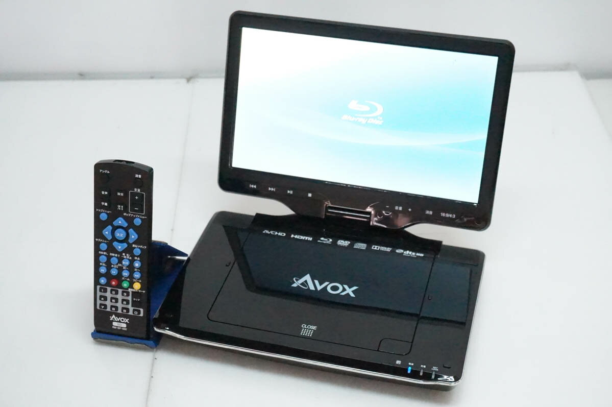 楽天市場】avox ポータブルブルーレイ プレーヤーの通販