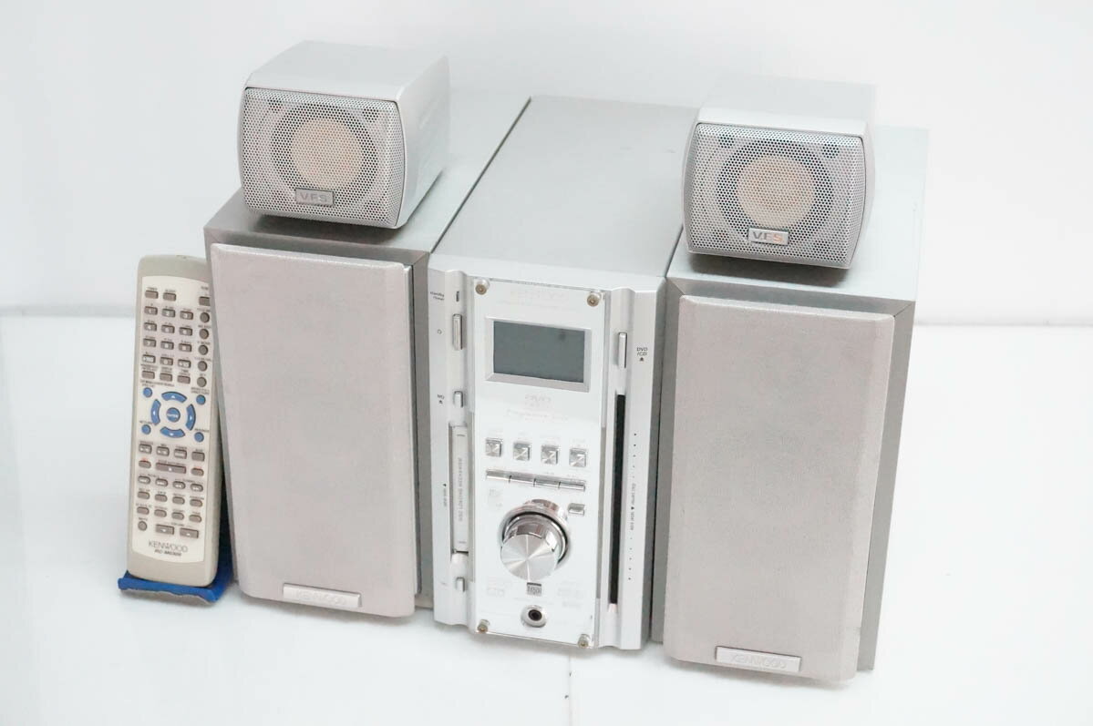 Netmd Compatible - 【中古】KENWOODケンウッド コンパクトHi-Fiシステム DVD／CD／MD／ラジオ ES-9DVD DVDコンポ MDコンポ オーディオ