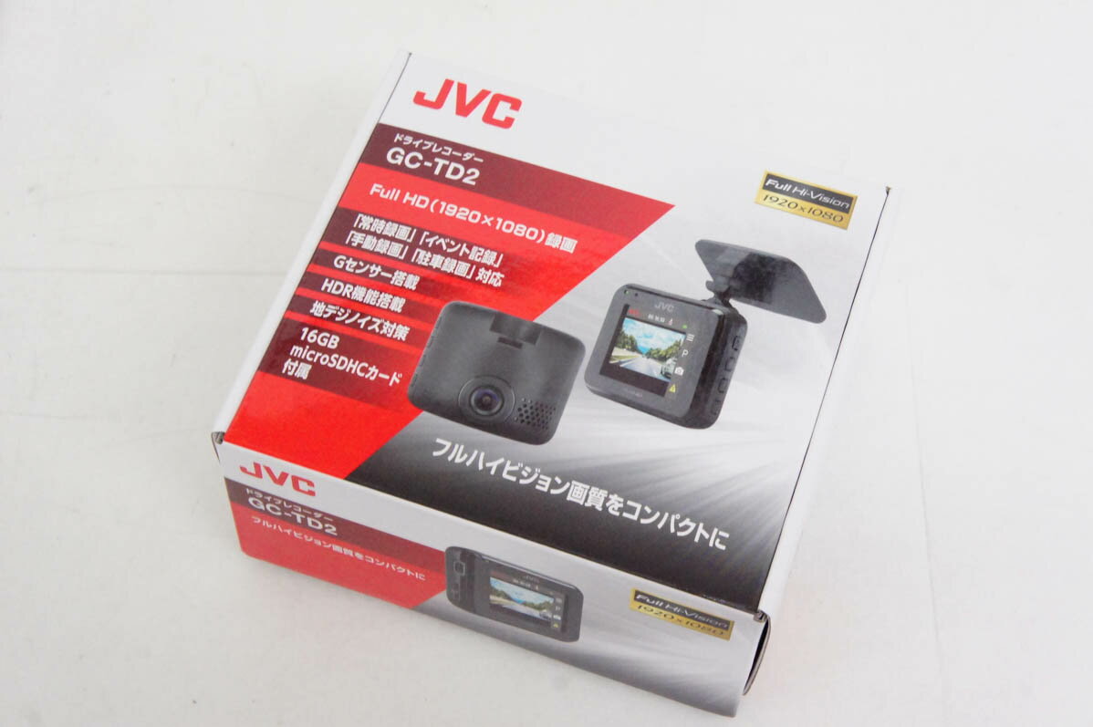 【未使用】JVC ドライブレコーダー GC-TD2