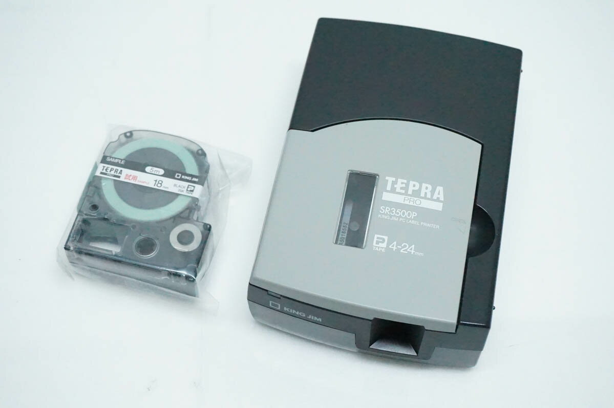 【中古】KING JIMキングジム PCラベルプリンター テプラ PRO SR3500P