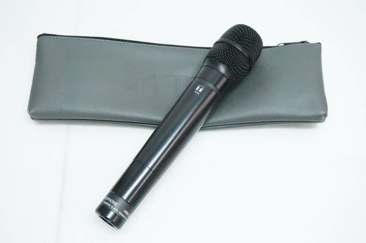 【中古】TOA ダイナミック ワイヤレスマイクロホン ハンド型 WM-1270