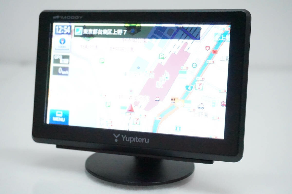 YUPITERU - 【中古】Yupiteruユピテル MOGGY ポータブルナビゲーション 5V型 YPL524 カーナビ