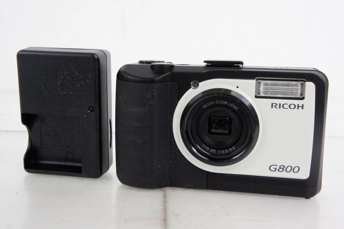 【中古】RICOHリコー 防水・防塵・業務用デジタルカメラ G800