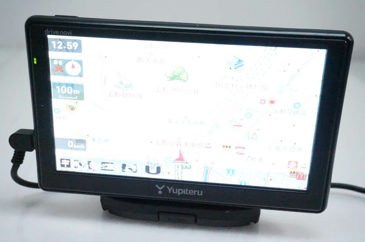 【中古】 C Yupiteruユピテル 6.0型 ワンセグ内蔵 ポータブルカーナビ YPB618si