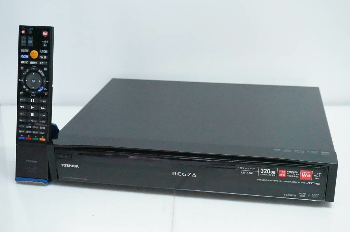 【中古】東芝TOSHIBA レグザ ハイビジョンDVDビデオレコーダー RD-Z300 HDD320 ...
