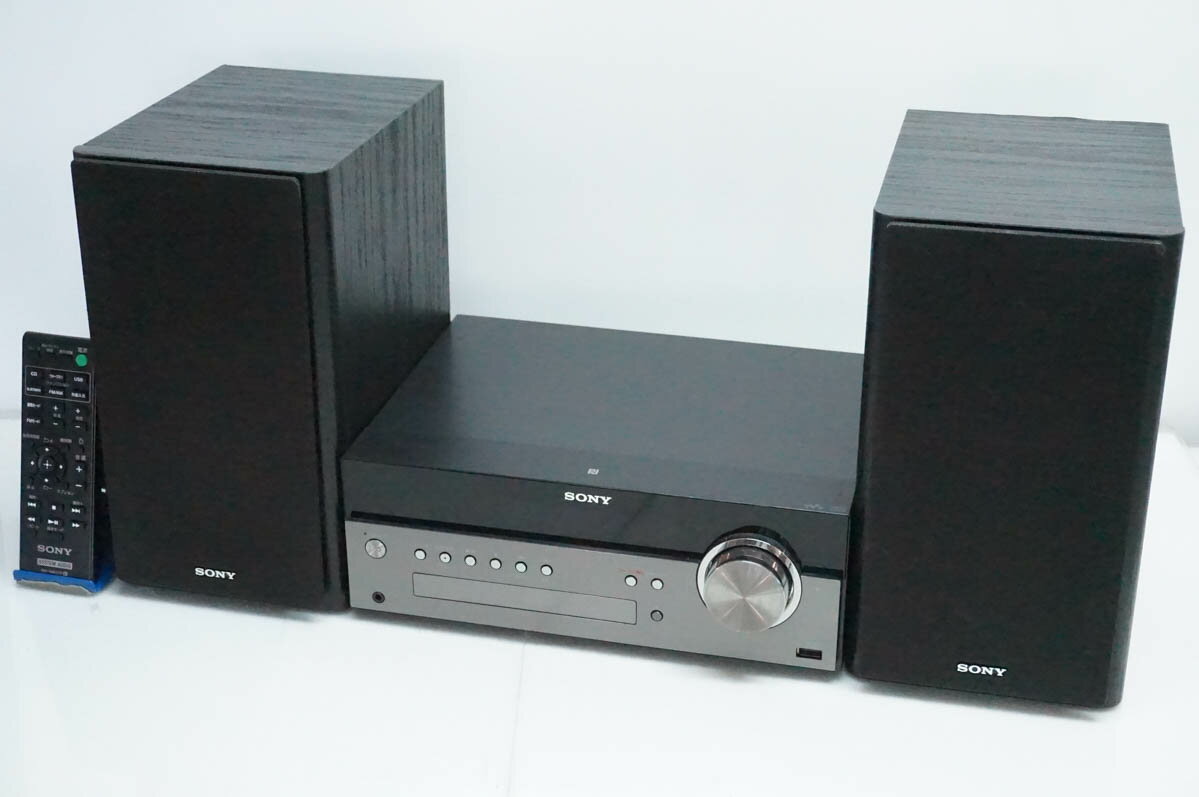 【中古】SONYソニー マルチコネクトコンポ CMT-SBT300W CDコンポ Bluetooth機能搭載