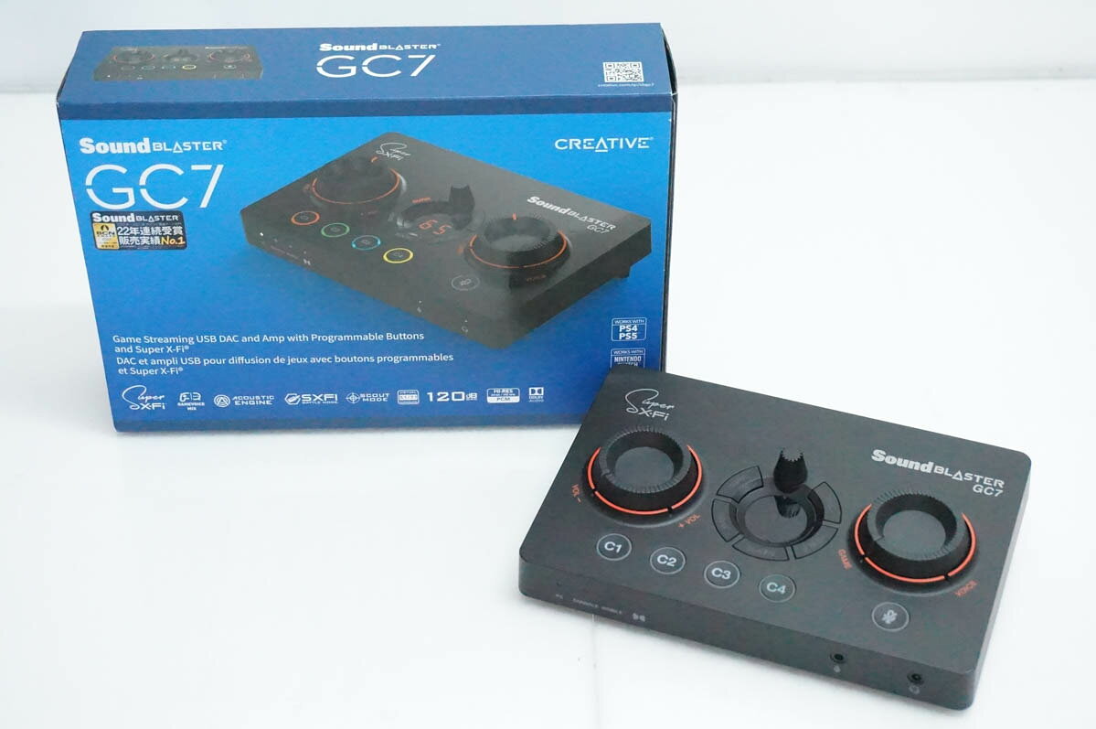 CREATIVEクリエイティブ Sound Blaster GC7 USB DAC アンプ SB-GC7