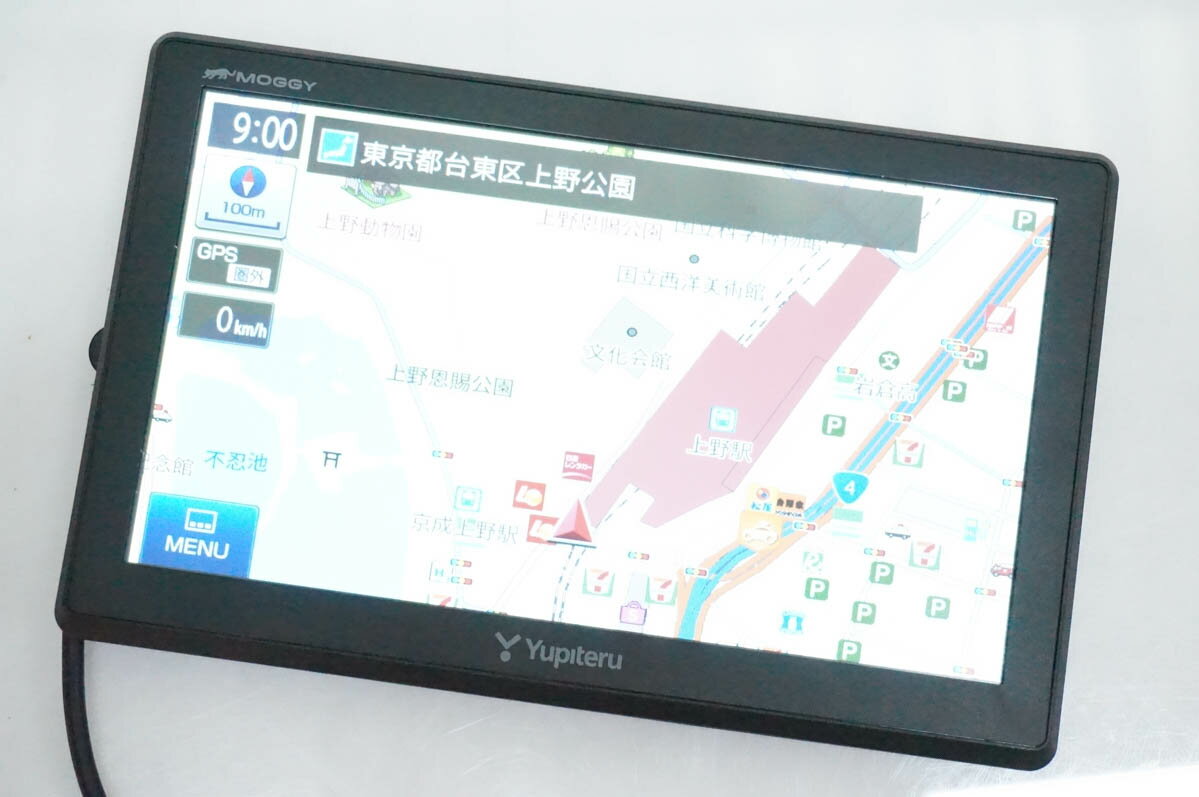 SANYO - 【中古】Yupiteruユピテル 7V型 ワンセグ搭載 ポータブルカーナビ YPB747
