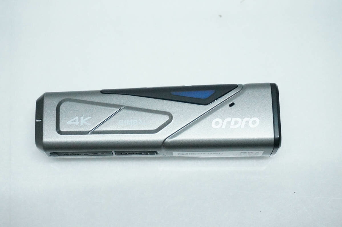 【中古】ORDRO EP7 4K ビデオカメラ FPV設計 60FPS ウェアラブル式ビデオカメラ