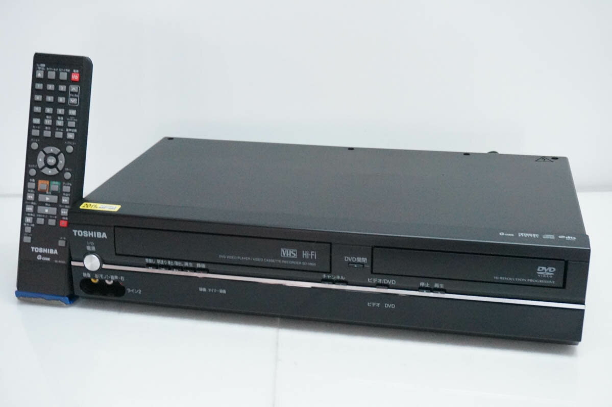 楽天市場】TOSHIBA VTR一体型DVDプレーヤー SD-V800の通販