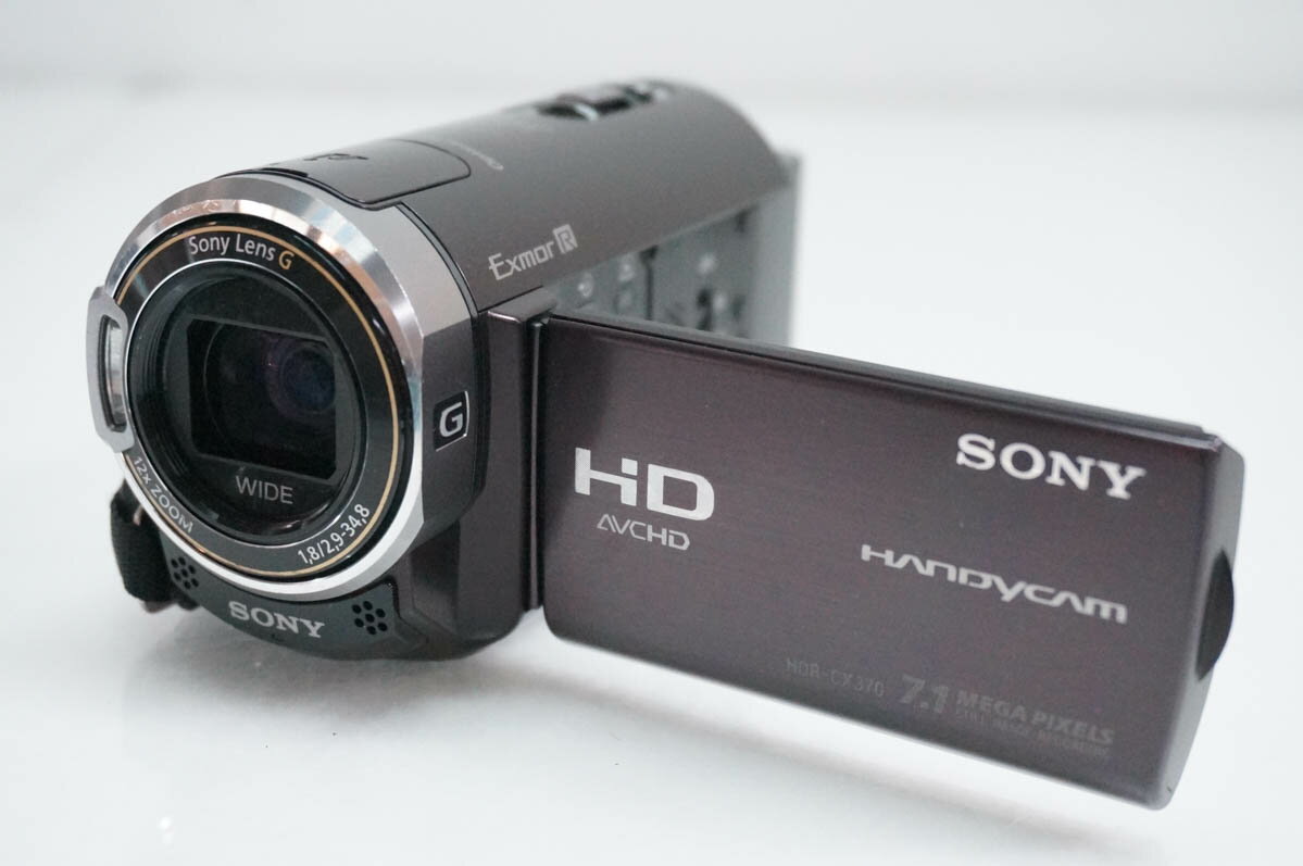 【中古】SONYソニー ハンディカム ハイビジョンデジタルビデオカメラ 64GB HDR-CX370V