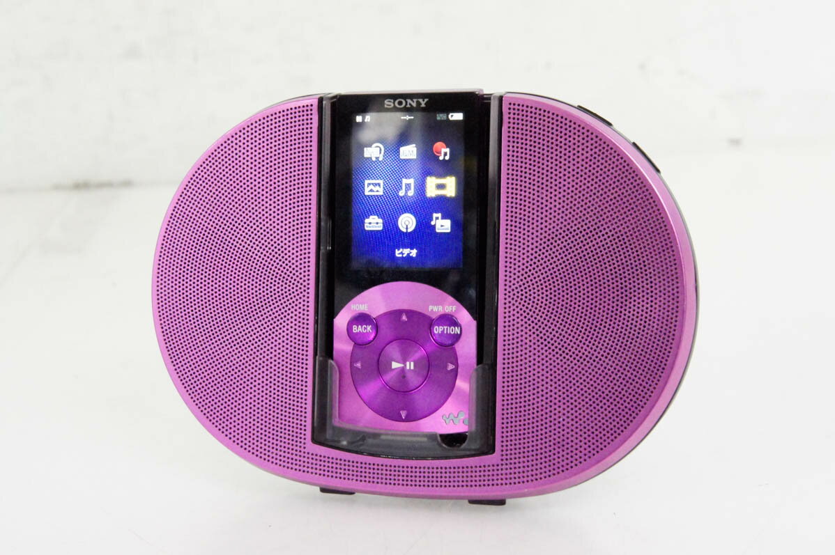 【中古】SONYソニー WALKMANウォークマン NW-S744K スピーカー付属