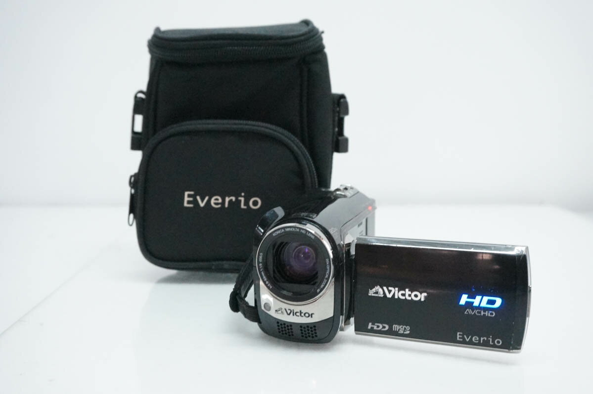 【中古】JVC Victorビクター エブリオEverio フルハイビジョンデジタルビデオカメラ H ...