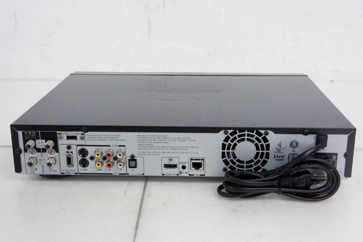 【中古】TOSHIBA東芝 レグザブルーレイ ブルーレイレコーダー RD-BZ800 HDD1TB Wチューナー ブルーレイ3Dディスク対応