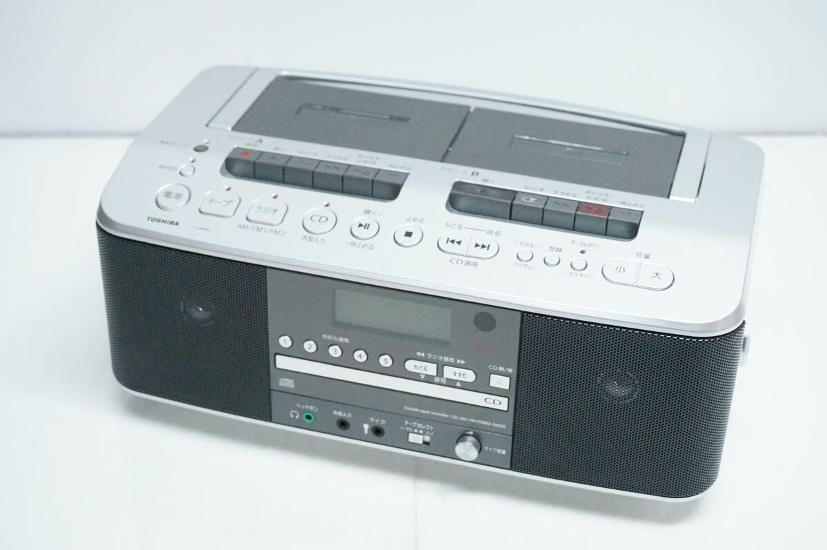 東芝 CDラジオカセットレコーダー TY-CDW990 ワイドFM対応