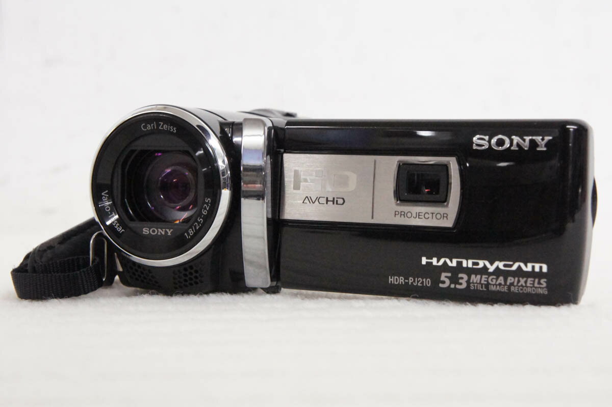 【中古】SONYソニー プロジェクター機能搭載ビデオカメラ メモリータイプ 8GB HDR-PJ21 ...