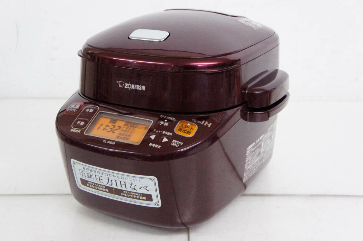 【新品未使用】象印 マホービン 自動圧力IH鍋 煮込み自慢 EL-MB30 楽天市場】el-mb30の通販