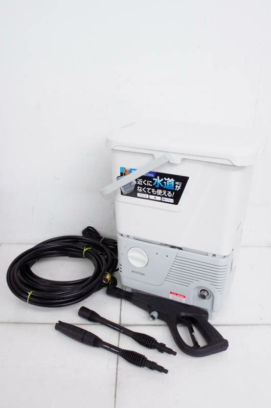 【中古】アイリスオーヤマ 家庭用高圧洗浄機 タンク式 SBT-412N