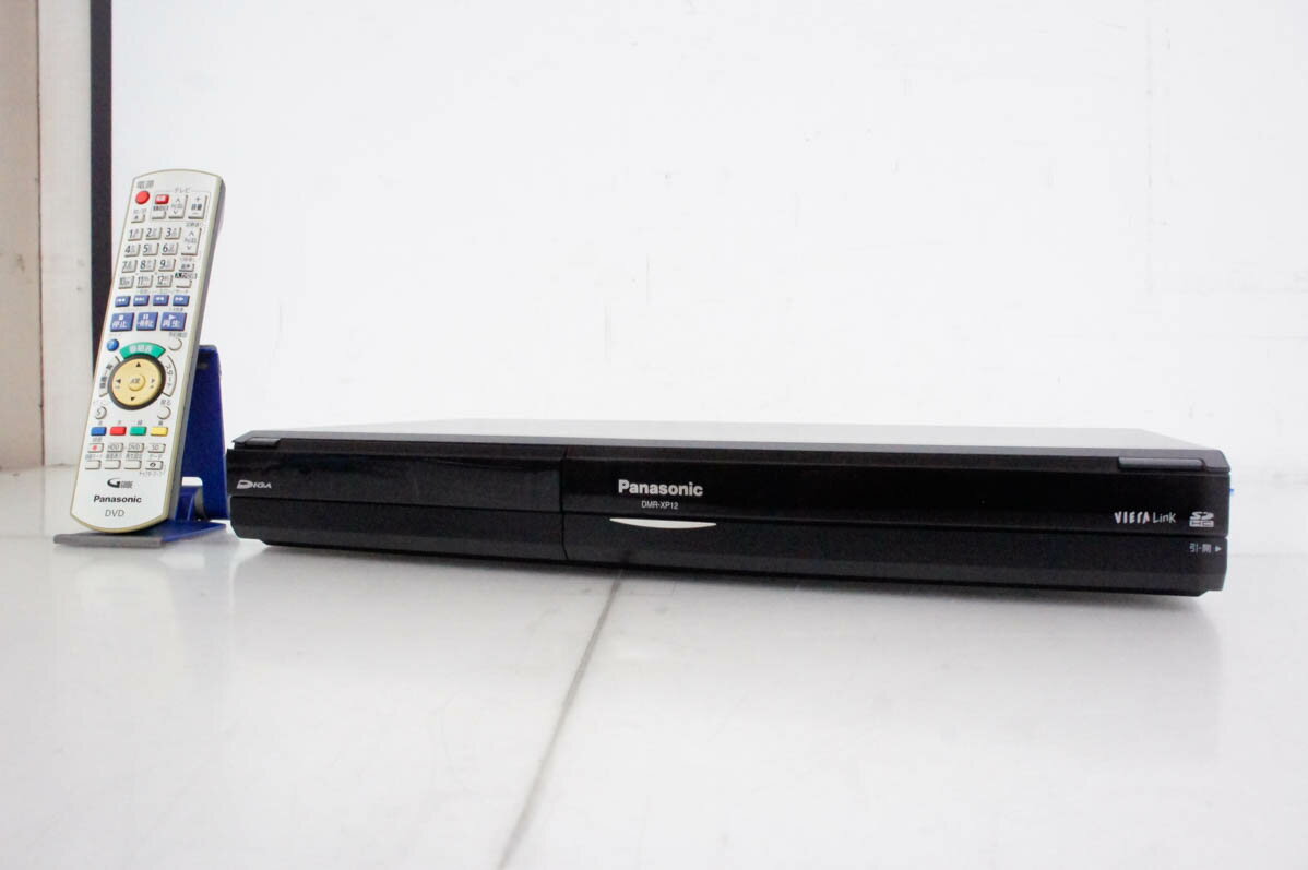 【中古】Panasonicパナソニック HDD内蔵DVDレコーダー DIGAディーガ 地デジ対応 HDD250GB DMR-XP12-K