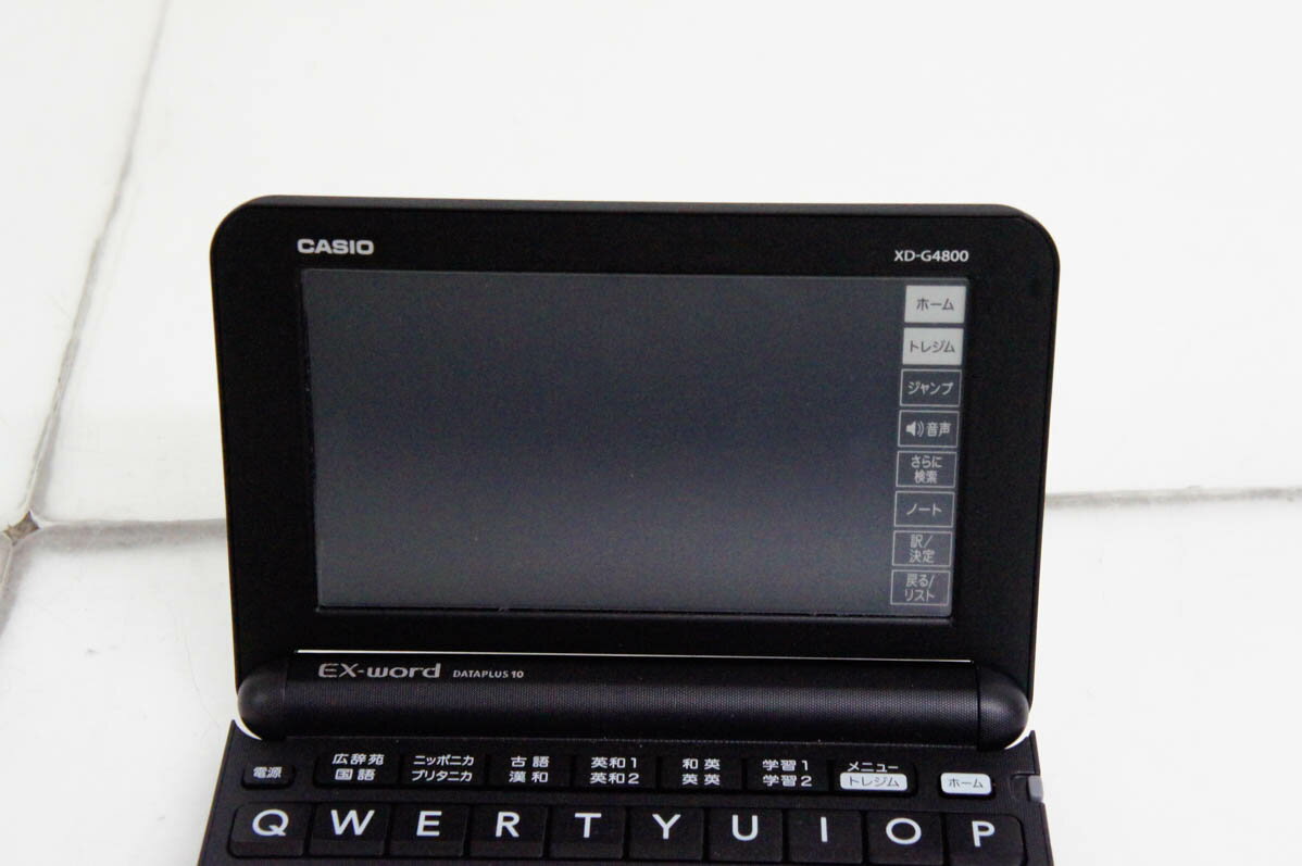 【中古】CASIOカシオ EX-wordエクスワード 電子辞書 XD-G4800