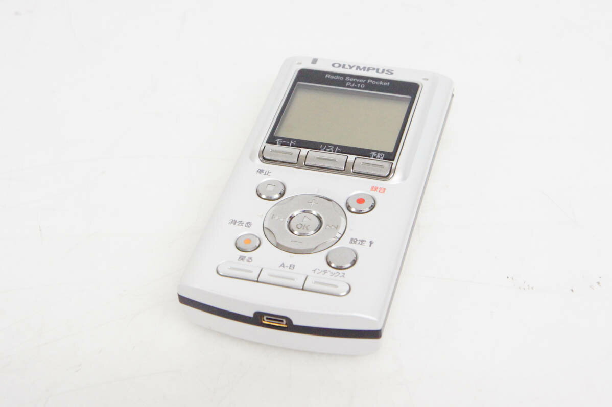 【中古】OLYMPUSオリンパス ICレコーダー PJ-10