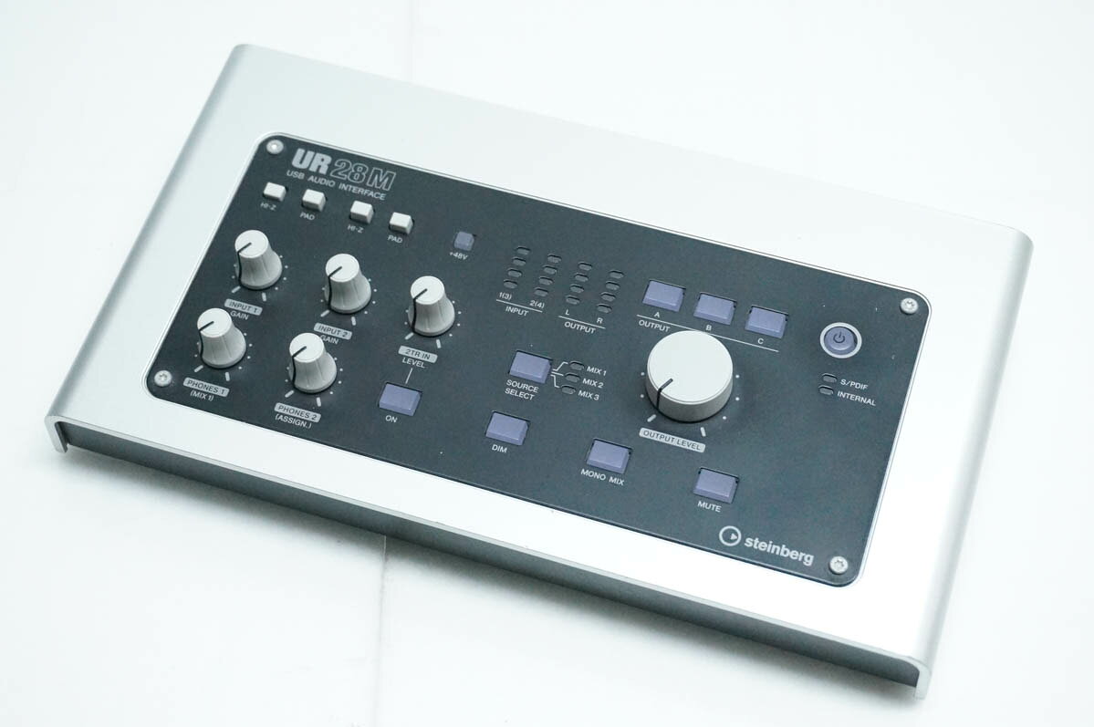 【中古】Steinbergスタインバーグ USBオーディオインターフェイス UR28M