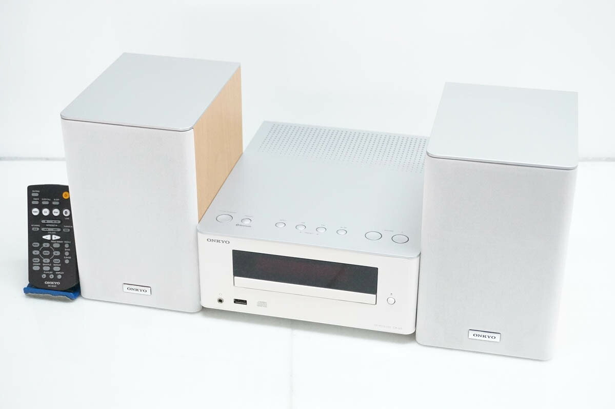 【中古】ONKYOオンキヨー Bluetooth対応 CDレシーバーシステム X-U3 ミニコンポ