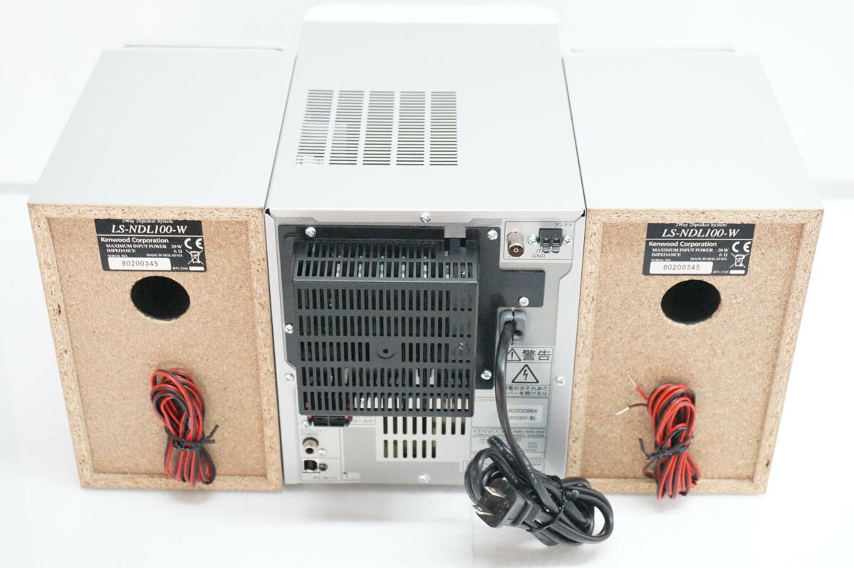 エスネットショップ楽天市場店の【中古】KENWOODケンウッド CD/USBコンパクトHi-Fiシステム CD／MD／USB NDL-100MD ミニコンポ オーディオ｜アングル3