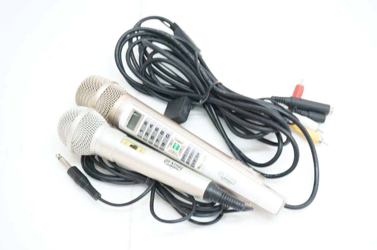 美品ONSTAGE PK-FB01GT 追加デュエット用ペアマイク〔新品〕セット 楽天市場】オン ステージ pk fb01gtの通販