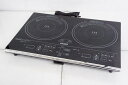 【中古】山善YAMAZEN IHクッキングヒーター 2口IH調理器 IHW-S1460G