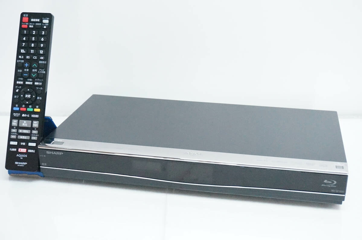 【中古】「非常に良い」シャープ 1TB 3チューナー ブルーレイディスクレコーダー 3D対応 AQUOS BD-T1500 楽天市場】aquosブルーレイ bd－t1500の通販